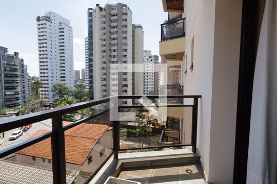 Varanda da Suíte de apartamento à venda com 3 quartos, 251m² em Real Parque, São Paulo