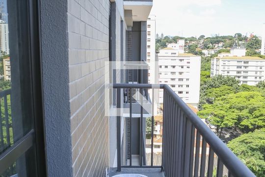 Sacada de apartamento para alugar com 1 quarto, 27m² em Perdizes, São Paulo