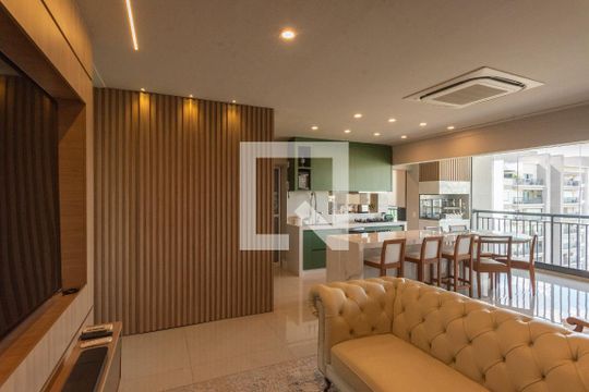 Sala de apartamento à venda com 2 quartos, 107m² em Swiss Park, Campinas