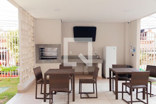 Área comum - Churrasqueira de apartamento à venda com 1 quarto, 28m² em Socorro, São Paulo