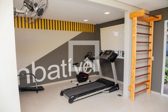 Área comum - Academia de apartamento à venda com 1 quarto, 28m² em Socorro, São Paulo