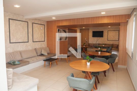 Área comum - Salão de festas de apartamento à venda com 1 quarto, 28m² em Socorro, São Paulo