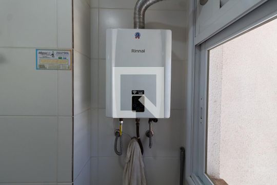 ÁREA DE SERVIÇO de apartamento à venda com 3 quartos, 82m² em Mansões Santo Antônio, Campinas