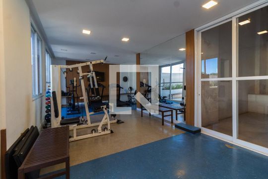 ÁREA COMUM - ACADEMIA de apartamento à venda com 3 quartos, 82m² em Mansões Santo Antônio, Campinas