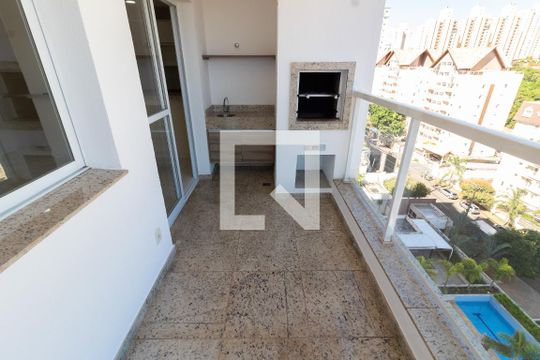 VARANDA Sala de apartamento à venda com 3 quartos, 82m² em Mansões Santo Antônio, Campinas