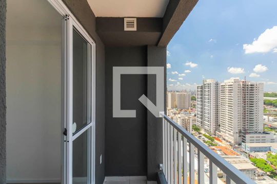 Varanda do Studio de kitnet/studio à venda com 1 quarto, 15m² em Vila Santa Clara, São Paulo