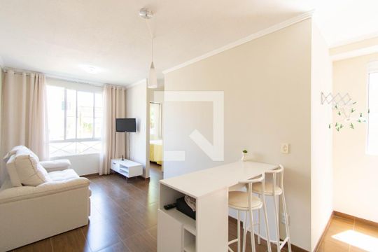 Sala de apartamento para alugar com 2 quartos, 42m² em Fátima, Canoas