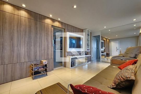Sala de apartamento para alugar com 3 quartos, 117m² em Sagrada Família, Belo Horizonte