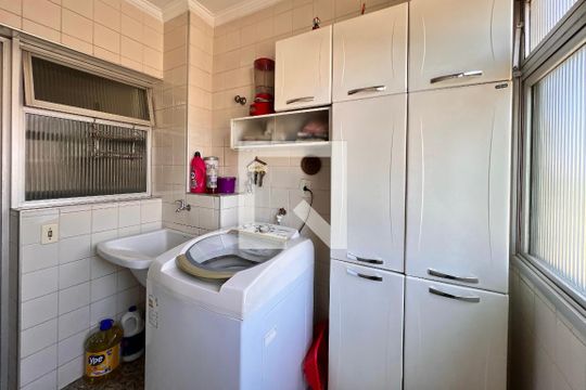 Área de Serviço de apartamento à venda com 3 quartos, 146m² em Vila Proost de Souza, Campinas