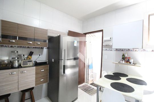 Cozinha de casa para alugar com 2 quartos, 80m² em Curicica, Rio de Janeiro