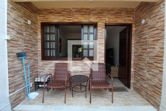 Varanda da frente de casa para alugar com 2 quartos, 80m² em Curicica, Rio de Janeiro