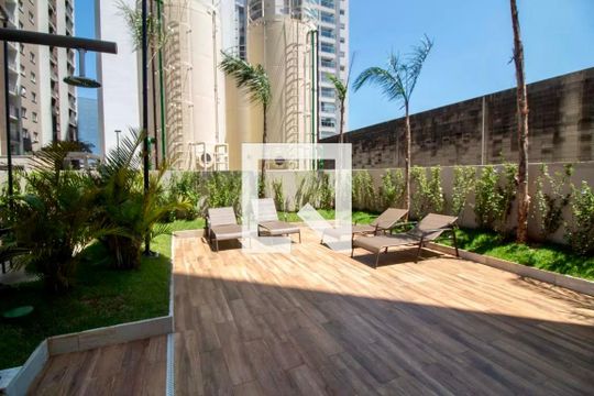 Área comum de apartamento à venda com 1 quarto, 28m² em Jardim Caravelas, São Paulo