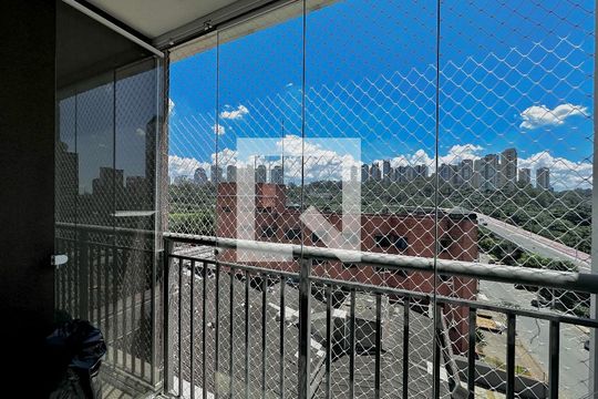 Sacada Integrada de apartamento à venda com 1 quarto, 28m² em Jardim Caravelas, São Paulo