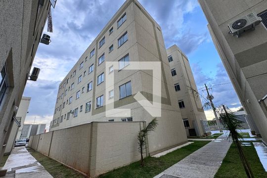 Fachada do bloco de apartamento à venda com 2 quartos, 45m² em Santos Dumont, São Leopoldo
