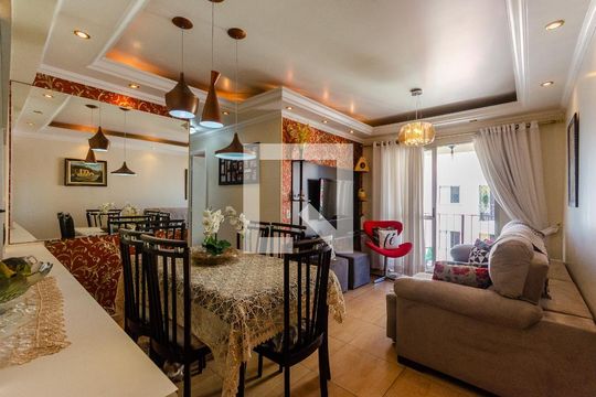 Sala de apartamento para alugar com 2 quartos, 62m² em Jaguará, São Paulo