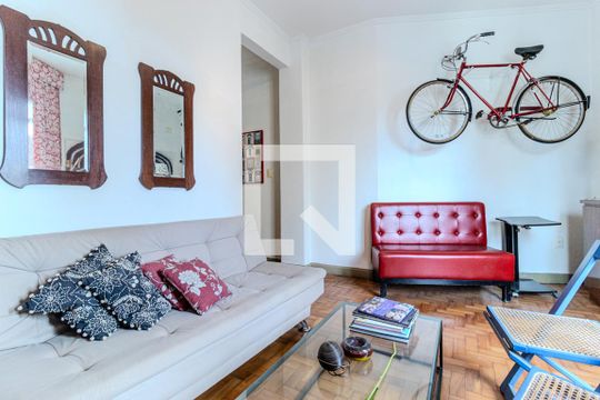 Sala de apartamento à venda com 2 quartos, 60m² em Santa Cecilia, São Paulo