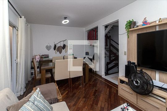 sala de casa de condomínio à venda com 3 quartos, 140m² em Vila Moraes, São Paulo