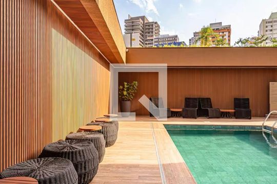 Área comum - Piscina de kitnet/studio à venda com 1 quarto, 25m² em Jardim das Acacias, São Paulo