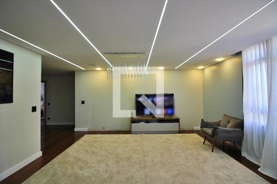 Sala de apartamento para alugar com 3 quartos, 280m² em Jardim do Mar, São Bernardo do Campo