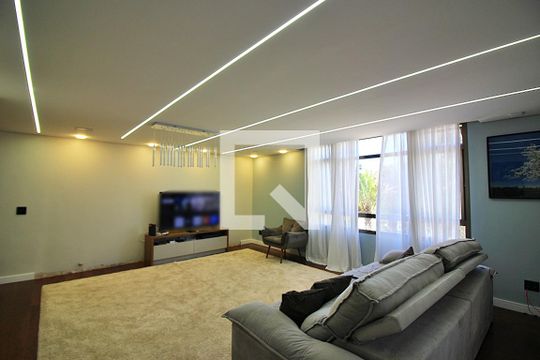 Sala de apartamento para alugar com 3 quartos, 280m² em Jardim do Mar, São Bernardo do Campo