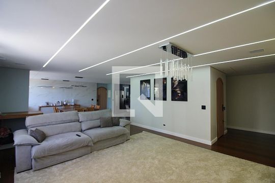 Sala de apartamento para alugar com 3 quartos, 280m² em Jardim do Mar, São Bernardo do Campo