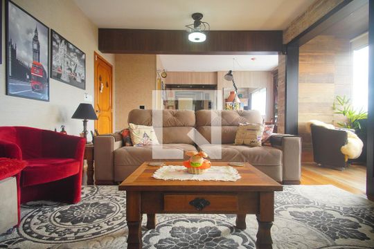 Sala  de apartamento à venda com 3 quartos, 231m² em Centro, Novo Hamburgo