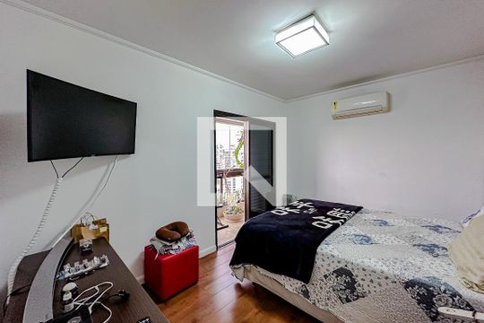 Quarto 1 - Suíte de apartamento para alugar com 3 quartos, 134m² em Vila Regente Feijó, São Paulo