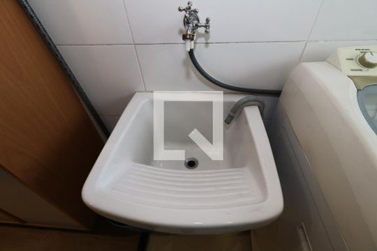 Área de Serviço - Tanque de apartamento à venda com 2 quartos, 70m² em Campestre, Santo André