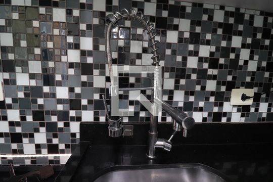 Cozinha de apartamento à venda com 2 quartos, 60m² em Vila Leopoldina, Santo André