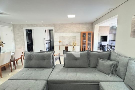 Sala - Sala de Jantar de apartamento à venda com 3 quartos, 125m² em Campestre, Santo André