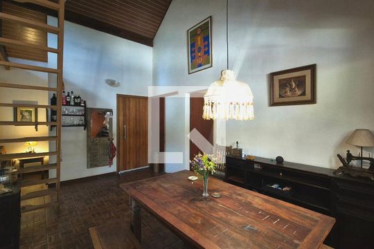 Sala de casa de condomínio à venda com 3 quartos, 105m² em Vargem Grande, Rio de Janeiro