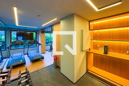 Área Comum - Academia de apartamento para alugar com 1 quarto, 29m² em Vila São José, São Paulo