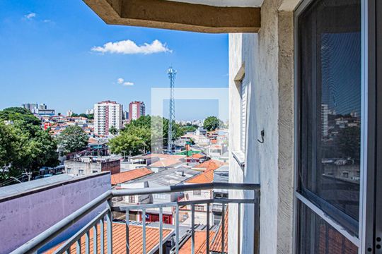 Varanda sala de apartamento à venda com 2 quartos, 60m² em Chacara Nossa Senhora Aparecida, São Paulo
