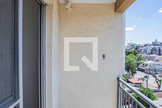 Varanda sala de apartamento à venda com 2 quartos, 60m² em Chacara Nossa Senhora Aparecida, São Paulo