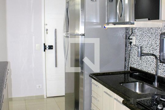 Cozinha de apartamento à venda com 3 quartos, 64m² em Ponte Grande, Guarulhos