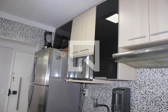 Cozinha de apartamento à venda com 3 quartos, 64m² em Ponte Grande, Guarulhos