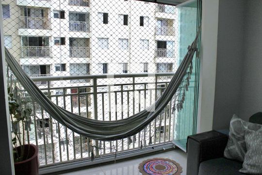 Varanda de apartamento à venda com 3 quartos, 64m² em Ponte Grande, Guarulhos