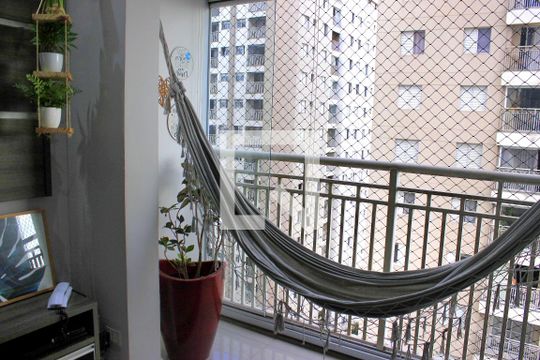 Varanda de apartamento à venda com 3 quartos, 64m² em Ponte Grande, Guarulhos
