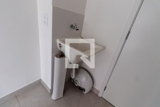Área de Serviço de apartamento para alugar com 2 quartos, 34m² em Parque Industrial Tomas Edson, São Paulo