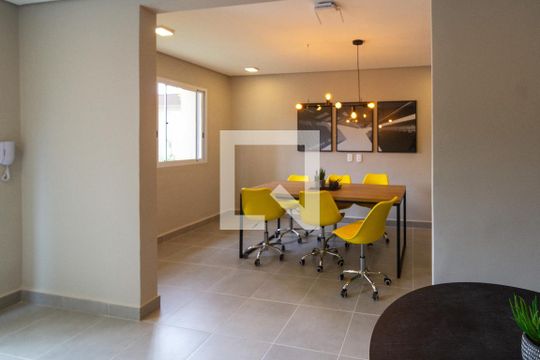 Área Comum - Coworking de apartamento para alugar com 2 quartos, 34m² em Parque Industrial Tomas Edson, São Paulo