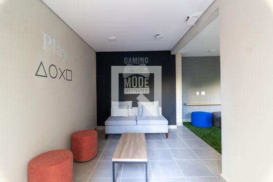 Área comum - Sala de Jogos de apartamento para alugar com 2 quartos, 34m² em Parque Industrial Tomas Edson, São Paulo