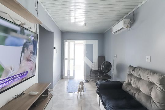 Sala de casa para alugar com 2 quartos, 70m² em Santos Dumont, São Leopoldo