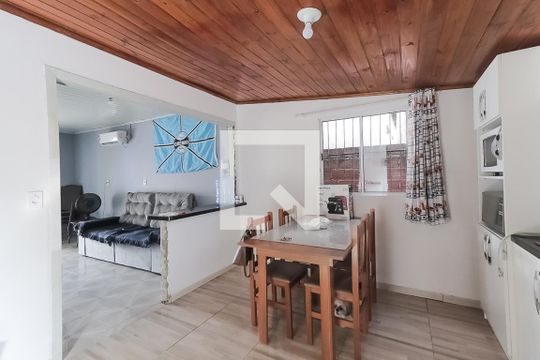 Cozinha de casa para alugar com 2 quartos, 70m² em Santos Dumont, São Leopoldo