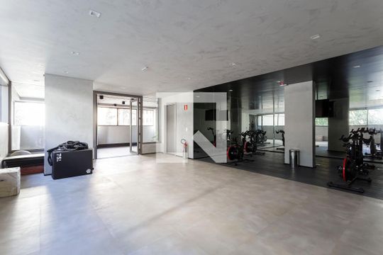 Área comum - Academia de kitnet/studio à venda com 1 quarto, 37m² em Moema, São Paulo