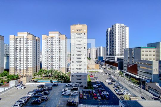 Vista da Sala de apartamento à venda com 2 quartos, 45m² em Quarta Parada, São Paulo