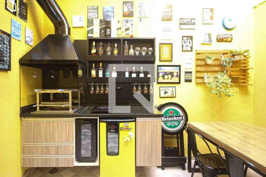 Espaço Gourmet de casa de condomínio à venda com 2 quartos, 76m² em Chácara Belenzinho, São Paulo