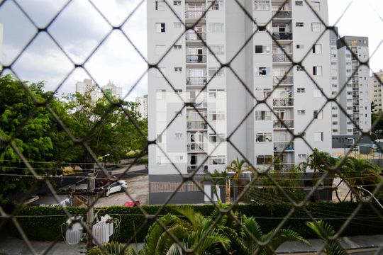 Vista da Sala de apartamento à venda com 3 quartos, 76m² em Macedo, Guarulhos