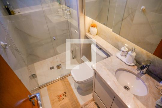 Banheiro de apartamento à venda com 3 quartos, 103m² em Jardim da Saúde, São Paulo