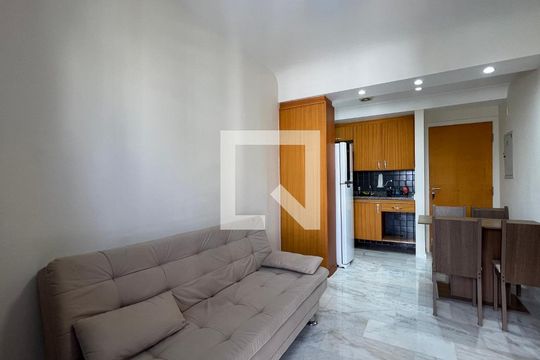 Sala de apartamento à venda com 1 quarto, 36m² em Paraíso, São Paulo
