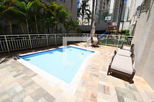 Área comum - Piscina Infantil de apartamento para alugar com 2 quartos, 57m² em Bonfim, Campinas